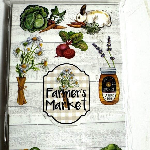 CrownJewlZ  Pocket Notepad Farmers Market FM-01 - Picture 7 of 8